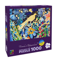 Puzzle PWF 1000, Veronika Blyzniuchenko, Jardin de nuit