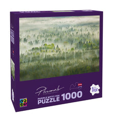 PWF Jigsaw Puzzle 1000, Mārtiņš Plūme, Park Narodowy Gauja, Łotwa